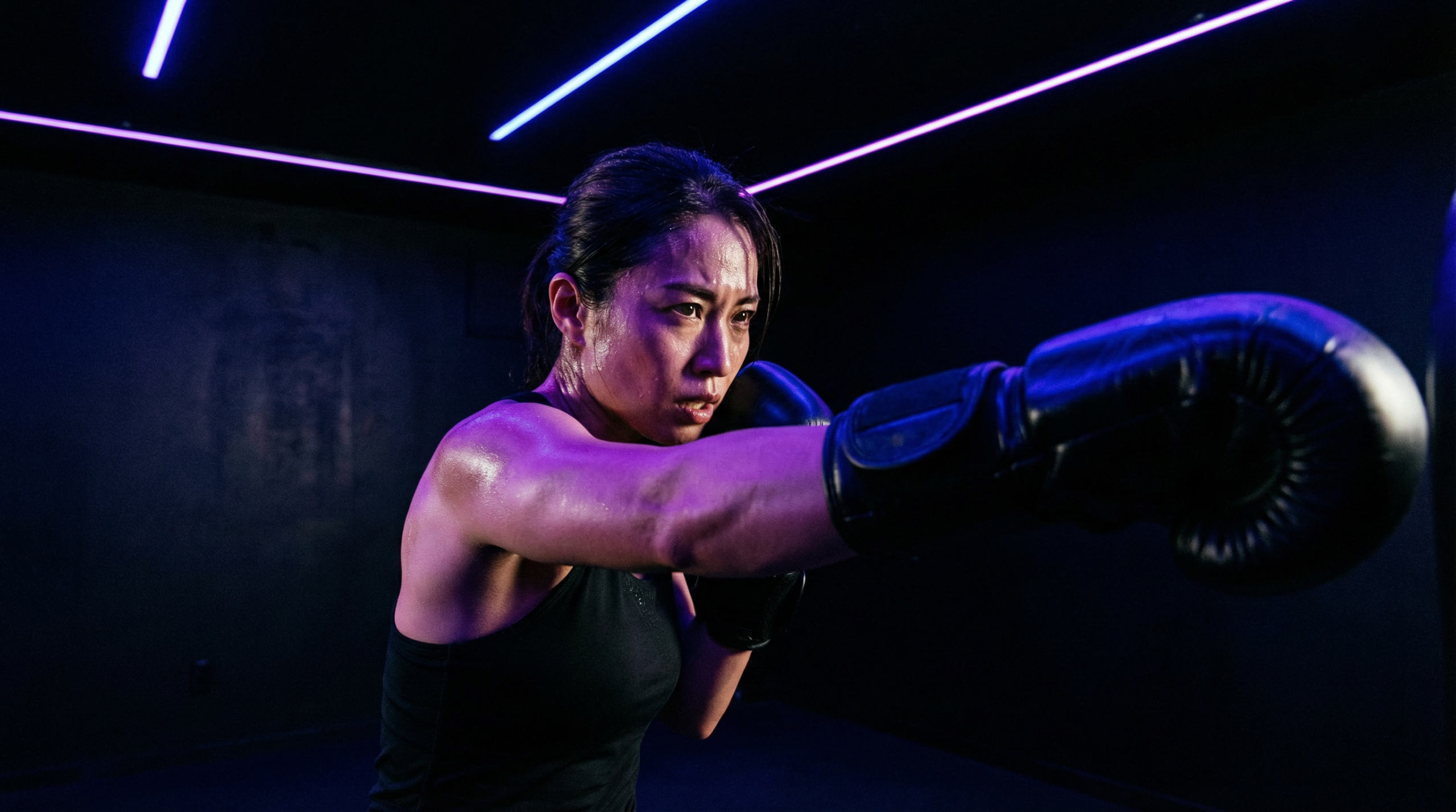 暗闇ボクシング1